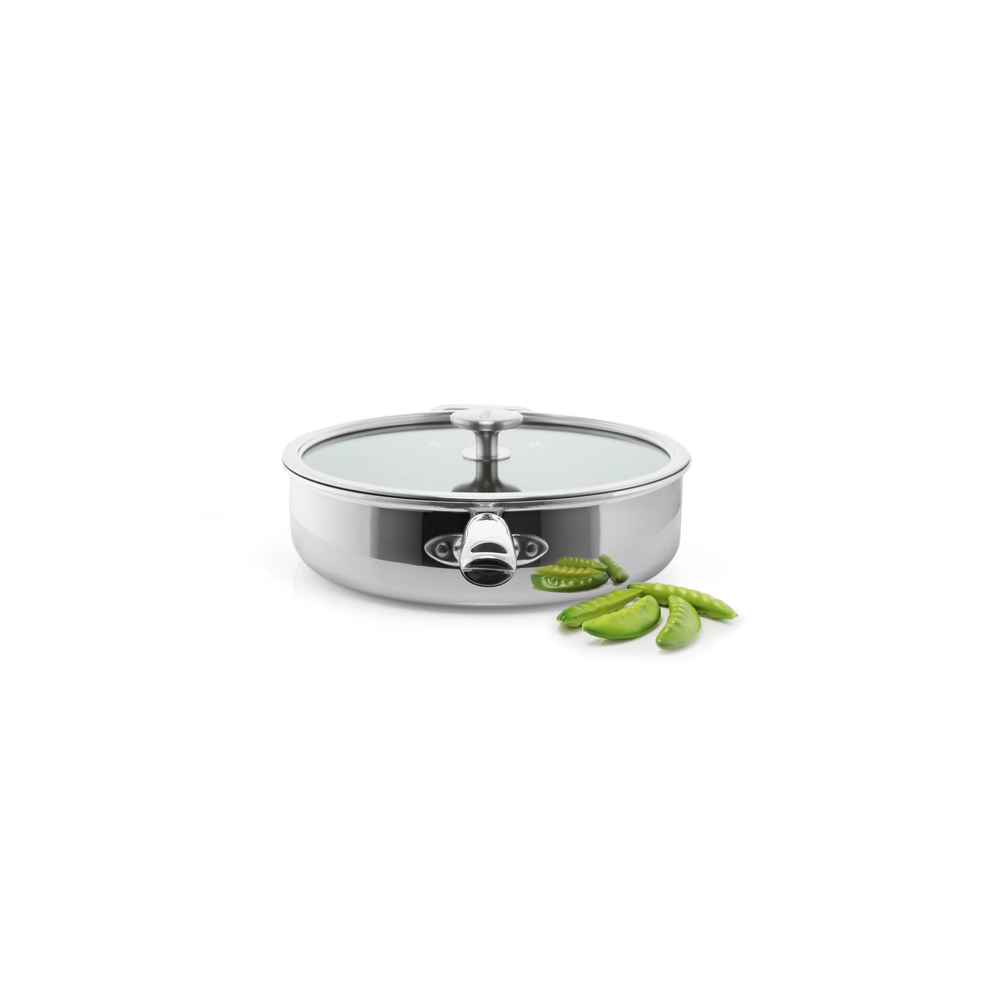 Chantal 3.Clad Saute Ceramic Coated Tri-ply Polished (5 Qt.)