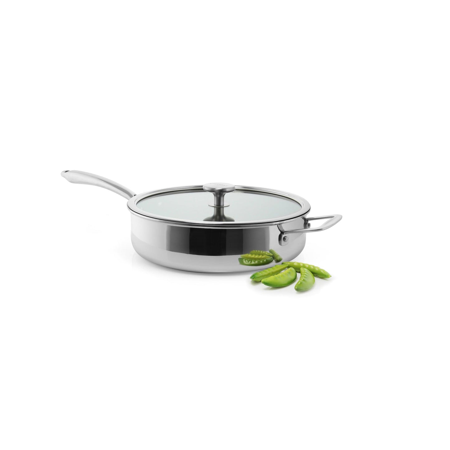 Chantal 3.Clad Saute Ceramic Coated Tri-ply Polished (5 Qt.)