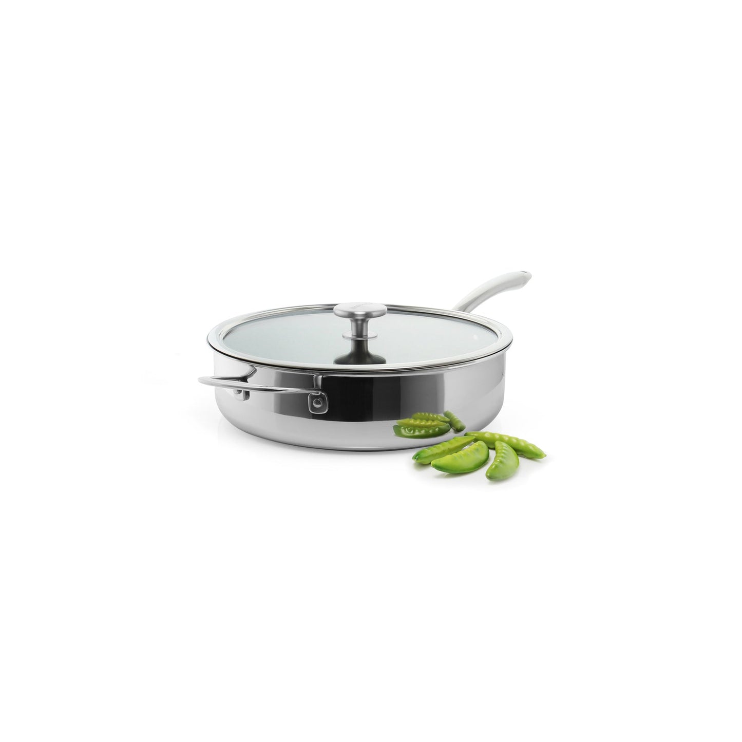 Chantal 3.Clad Saute Ceramic Coated Tri-ply Polished (5 Qt.)