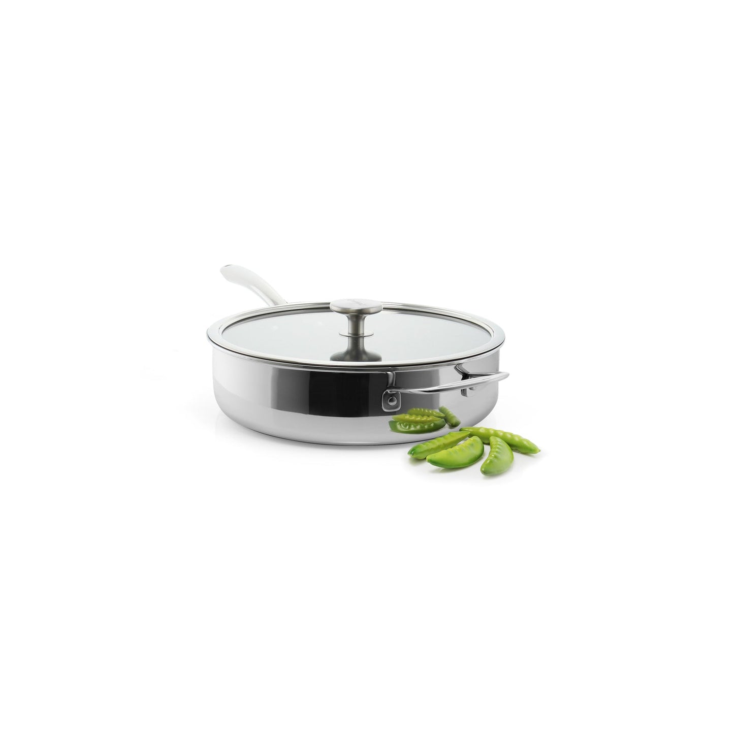 Chantal 3.Clad Saute Ceramic Coated Tri-ply Polished (5 Qt.)