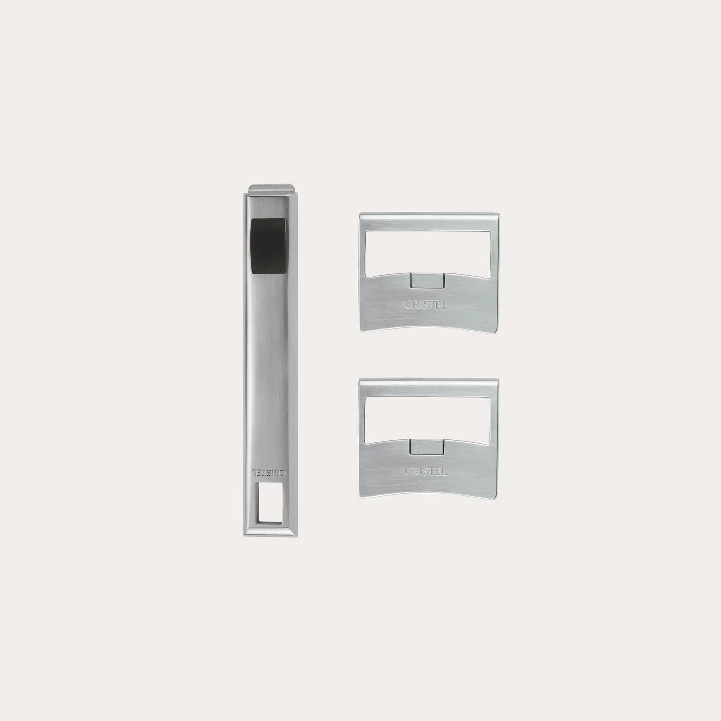 Cristel Set of Stainless Steel handles