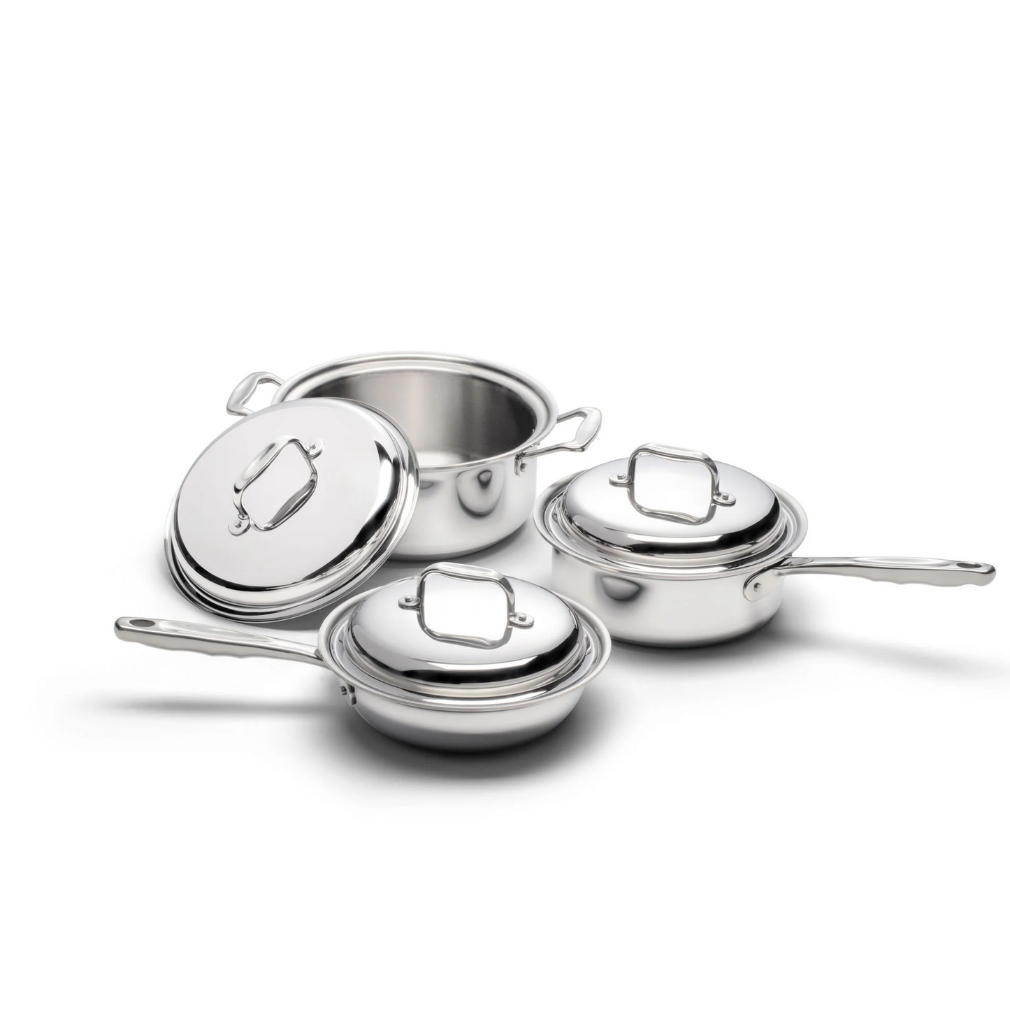360 Cookware 6 Piece Stainless Steel Cookware Set