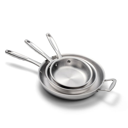 360 Cookware 3- Piece Fry Pan Set