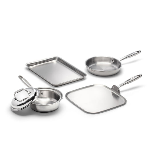 360 Cookware 5- Piece Breakfast Cookware Set