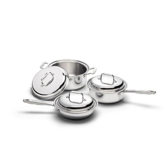 360 Cookware 6 Piece Stainless Steel Cookware Set