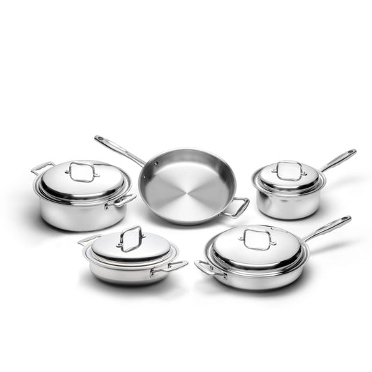360 Cookware 9 Piece Stainless Steel Cookware Set