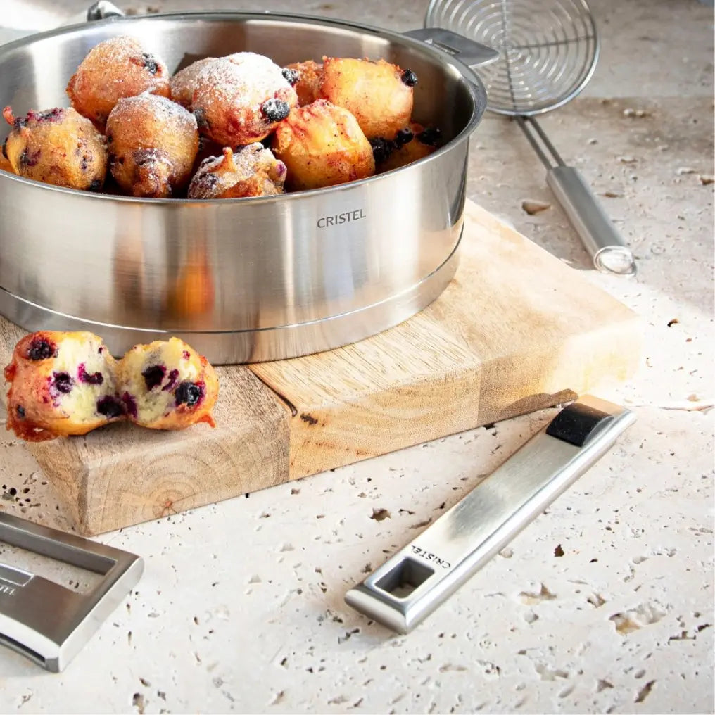 Cristel Stainless Steel Long Handle