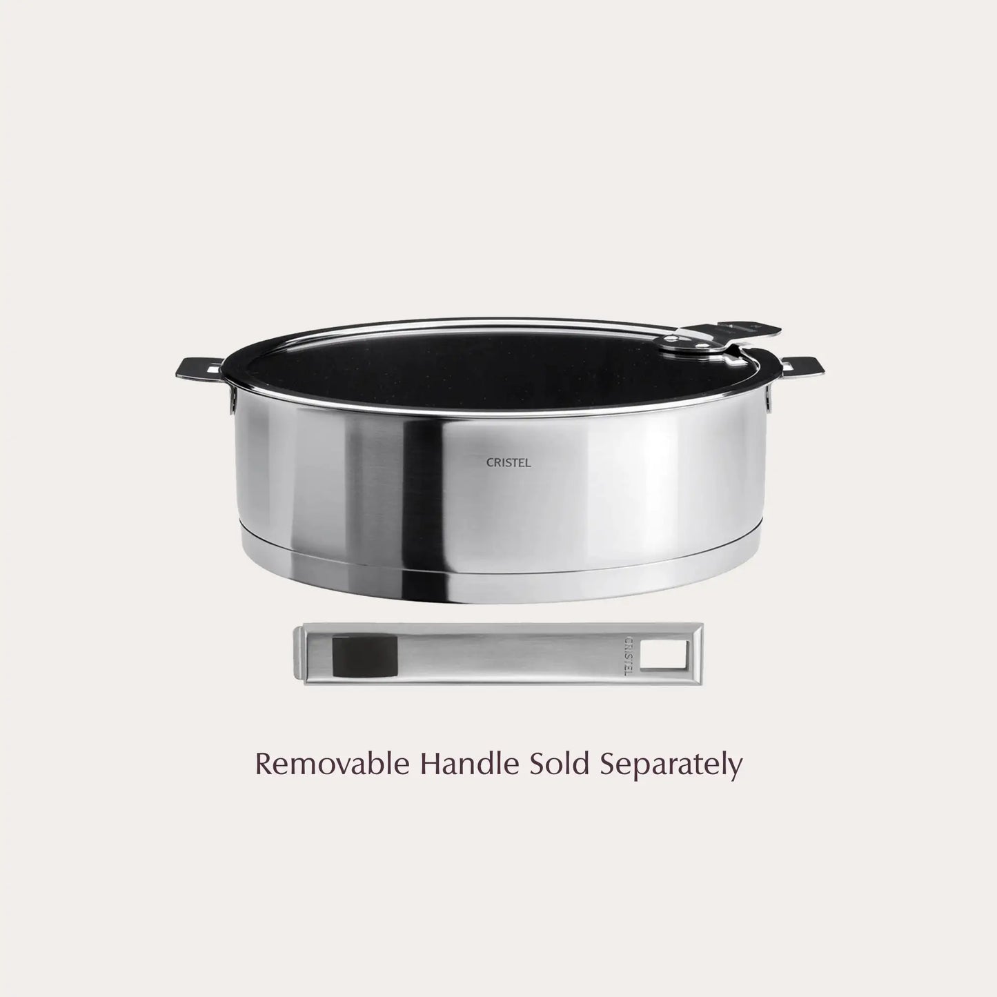 Cristel Non-Stick Saute Pan