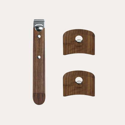Cristel Set of wood handles
