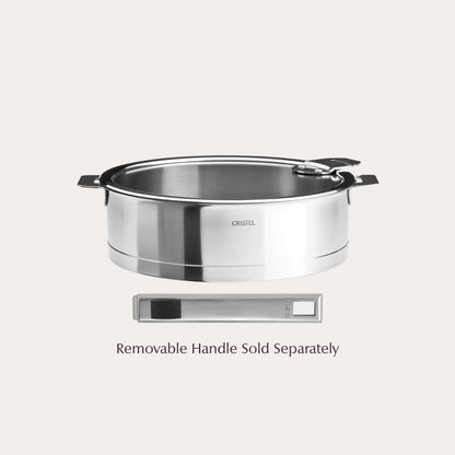 Cristel Saute pan with lid