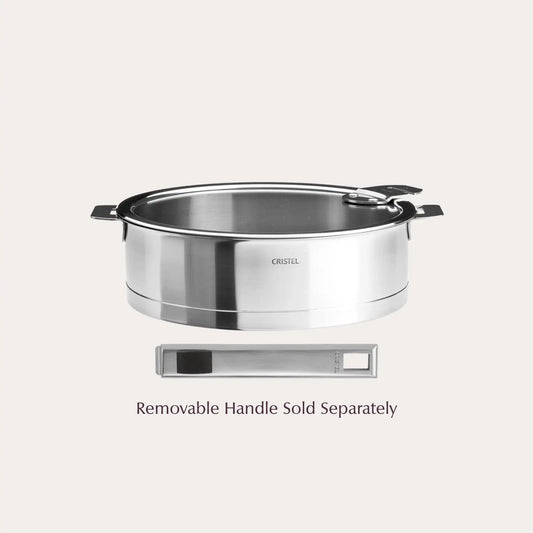 Cristel Saute pan with lid