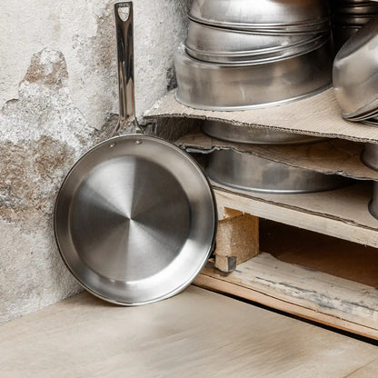 Cristel 2 stainless steel Frying pans Set