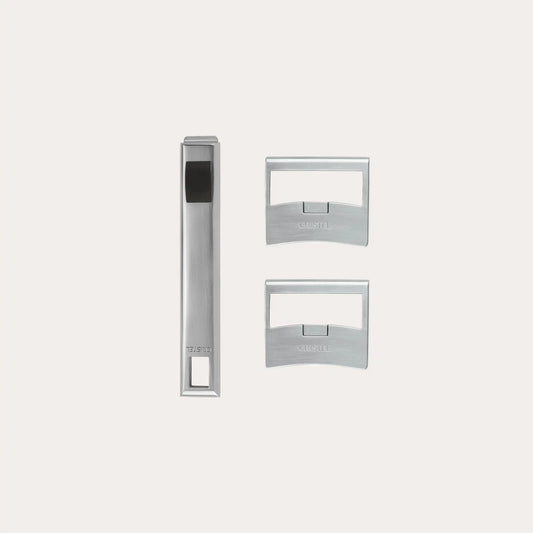 Cristel Set of Stainless Steel handles