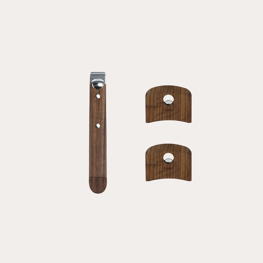 Cristel Set of wood handles