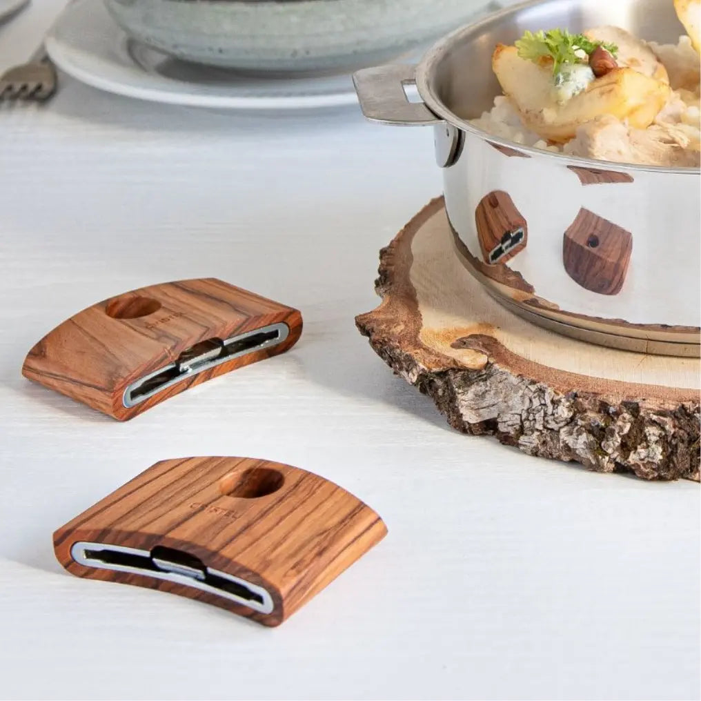 Cristel Wood Side Handle