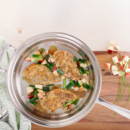 360 Cookware 3.5 Quart Sauté Pan with Cover