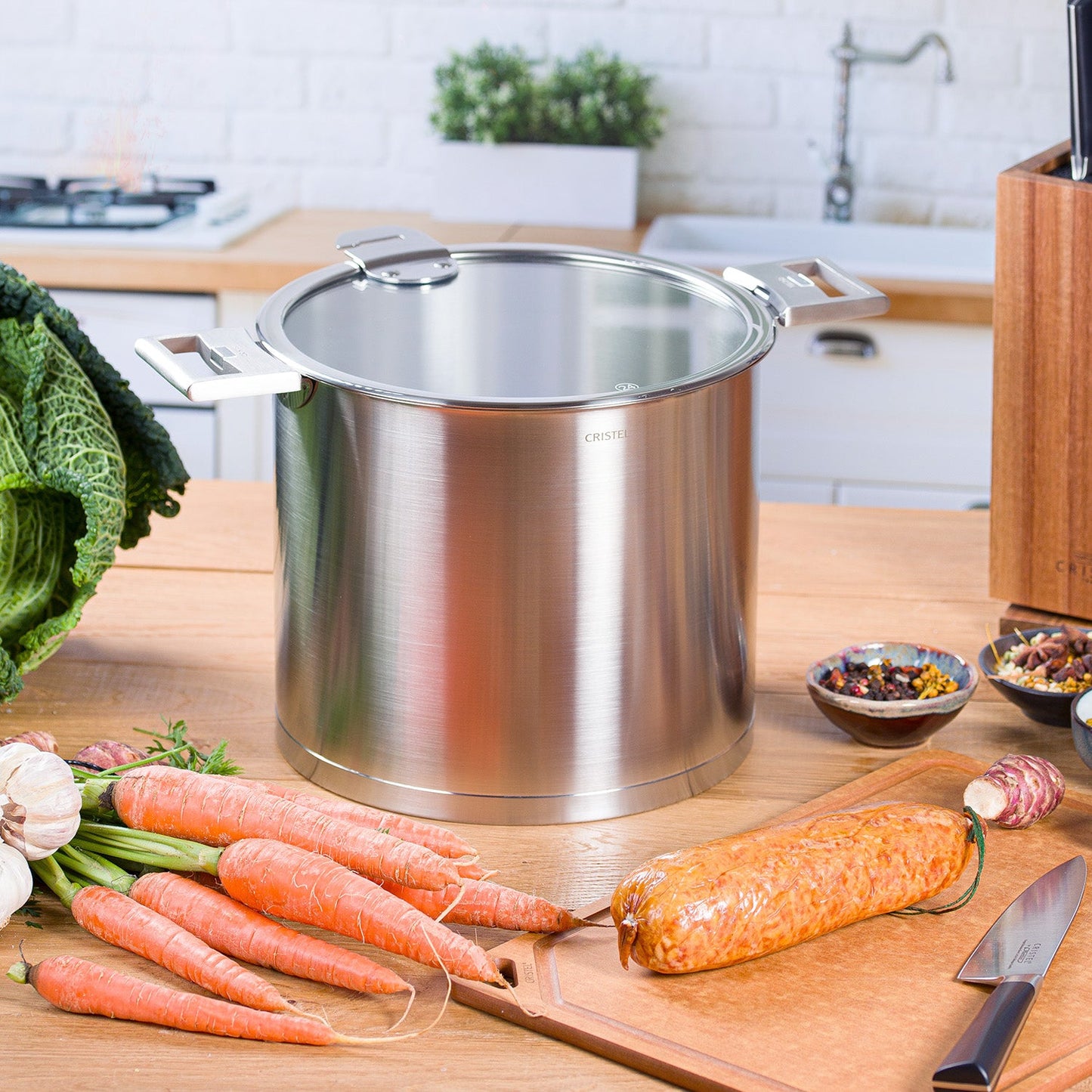 Cristel Stockpot with Lid